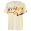 NEW ERA MENS NEW ERA VIKINGS FITTED SHORT SLEEVE T-SHIRT