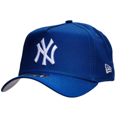 New Era Mens  Yankees A Frame Adjustable Cap In Blue