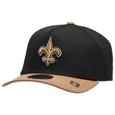 New Era Mens New Orleans Saints  Saints 9forty A-frame Cap In Black