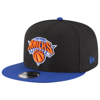 New Era Mens New York Knicks  Kincks 9fifty Cap In Black/black