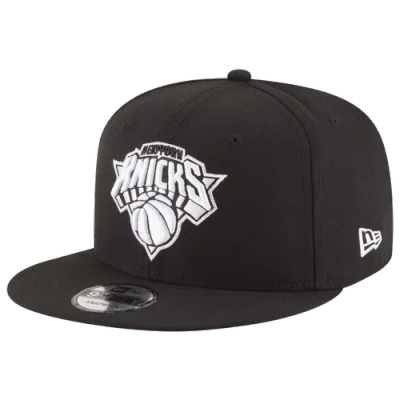 New Era Mens New York Knicks  Knicks Bow Snapback In Black/white