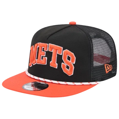 New Era Mens New York Mets  Mets Golfer Throwback Snapback In Black/brown