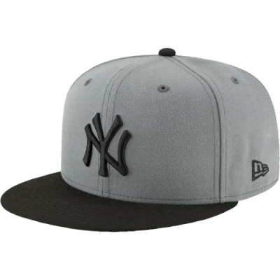 New Era Mens New York Yankees  Yankees 59fifty Basic Cap In Storm Grey/black