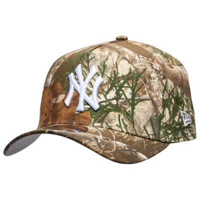 New Era Mens New York Yankees  Yankees 9forty Af Realtree Cap In Green/brown/black
