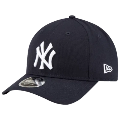 New Era Mens New York Yankees  Yankees 9forty League Cap In White/navy