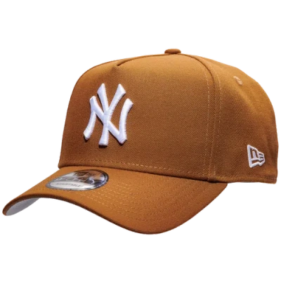 New Era Mens New York Yankees  Yankees Adjustable A Frame Cap In Brown/white