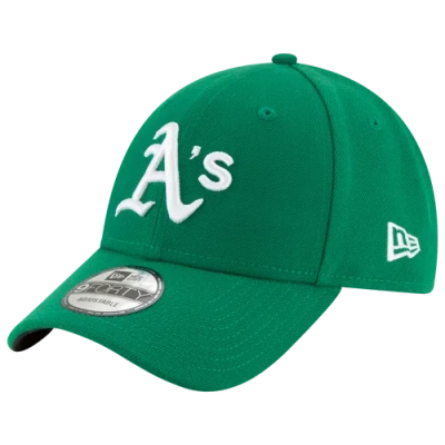 New Era Mens Oakland Athletics  Athletics 9twenty Core Classic Replica Cap In Green/white