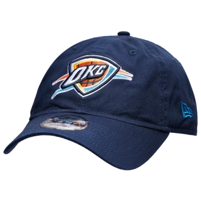 New Era Mens Oklahoma City Thunder  Thunder Core Classics 2.0 Cap In Navy