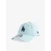 New Era Mens  9twenty La Dodgers Mlb Linen-blend Baseball Cap