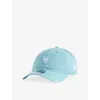 New Era Mens Pastel Blue 9twenty Mini New York Mets Cotton Baseball Cap In Blue