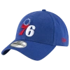 New Era Royal Philadelphia 76ers Team 2.0 9twenty Adjustable Hat In Blue