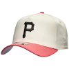 New Era Mens Pittsburgh Pirates  Pirates 9forty Af Chrome & Coral Cap In Pink/white