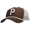 New Era Mens Pittsburgh Pirates  Pittsburgh Pirates 9forty Af Trucker Rope Cap In Brown/white