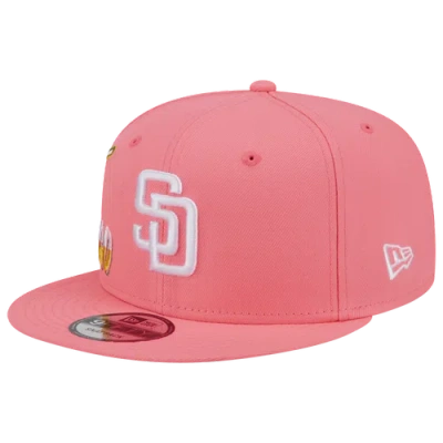 New Era Mens San Diego Padres  Padres City Connect 22 Snapback In Pink