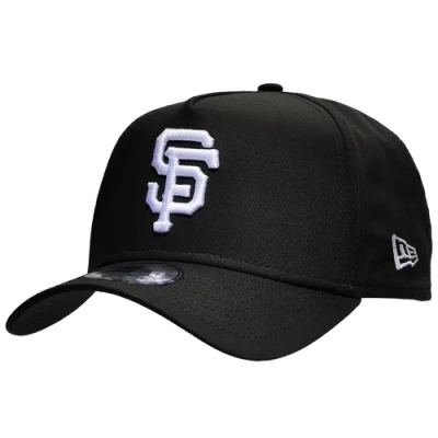 New Era Mens San Francisco Giants  Giants A Frame Adjustable Cap In Black