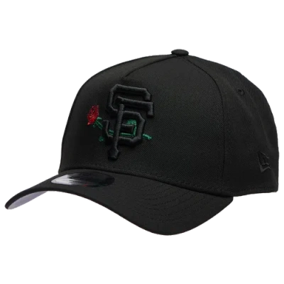 New Era Mens San Francisco Giants  Giants Bob Rose 9forty A-frame Cap In Black