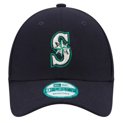 New Era Mens Seattle Mariners  Mariners 9forty Adjustable Cap In Navy/green