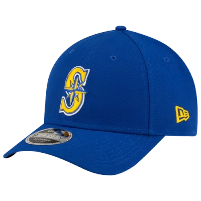 New Era Mens Seattle Mariners  Mariners Cooperstown 9forty League Cap In Blue/yellow