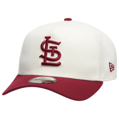 New Era Mens St. Louis Cardinals  Cardinals 940 A Frame Cap In Chrome/cardinal
