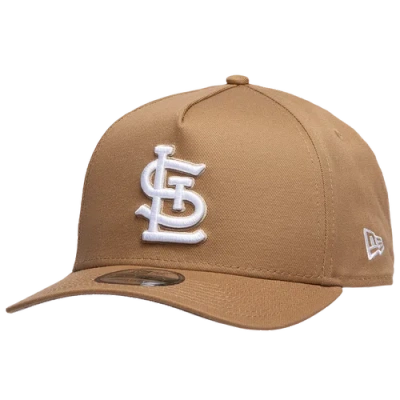 New Era Mens St. Louis Cardinals  Cardinals A Frame Adjustable Cap In Brown
