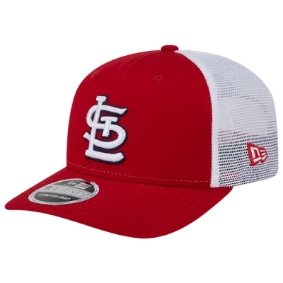 New Era Mens St. Louis Cardinals  St. Louis Cardinals Ctn Trucker Cap In Red