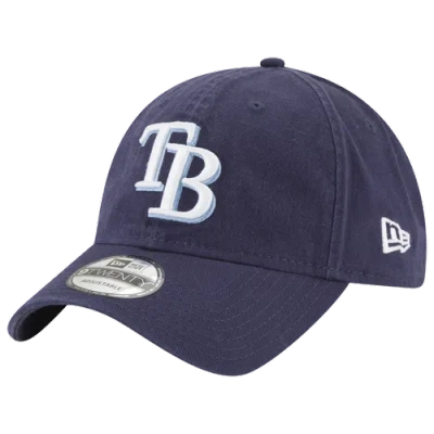 New Era Mens Tampa Bay Rays  Rays Game Cap In Navy/white