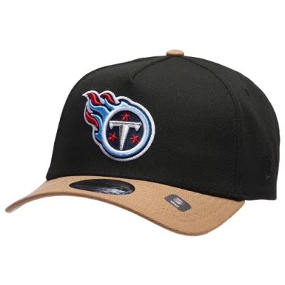 New Era Mens Tennessee Titans  Titans 9forty A-frame Cap In Black