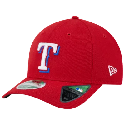 New Era Mens Texas Rangers  Rangers 9forty League Cap In White/red