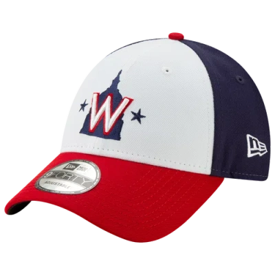 New Era Mens Washington Nationals  Nationals 9forty Adjustable Cap In Navy/white/red