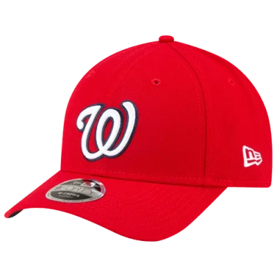 New Era Mens Washington Nationals  Nationals 9forty League Cap In Red/white