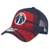 New Era Mens Washington Wizards  Wizards A Frame Otc Nba 24 Tip Off Hat In Navy/red