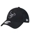 New Era Men'sâ Black Houston Texans Main Neo 39thirty Flex Hat In Black
