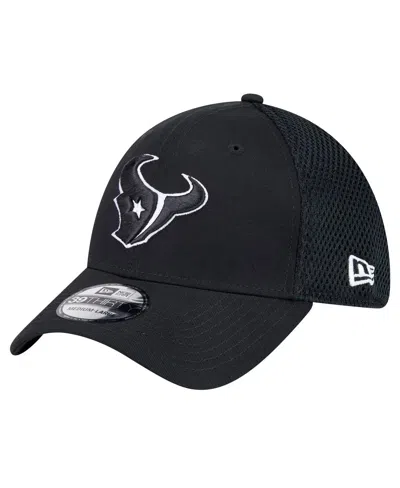 New Era Men'sâ Black Houston Texans Main Neo 39thirty Flex Hat