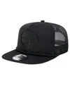New Era Men'sâ Black Jacksonville Jaguars Active Tone Golfer Snapback Hat In Black