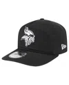 New Era Men'sâ Black/white Minnesota Vikings 19twenty Adjustable Hat In Brown