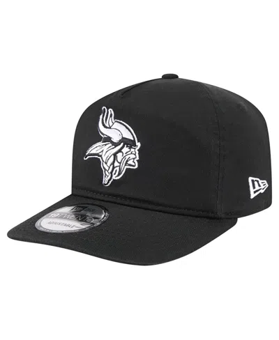 New Era Men'sâ Black/white Minnesota Vikings 19twenty Adjustable Hat In Brown