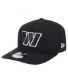 New Era Men'sâ Black/white Washington Commanders 19twenty Adjustable Hat In Brown