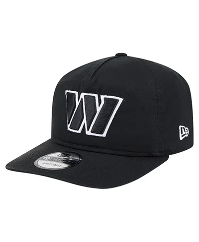 New Era Men'sâ Black/white Washington Commanders 19twenty Adjustable Hat In Brown