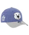 New Era Men'sâ Blue/gray Toronto Maple Leaf's Mascot 2-tone 9forty Adjustable Hat In Blue