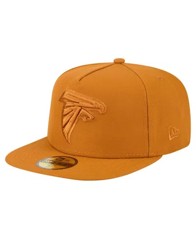 New Era Men'sâ Brown Atlanta Falcons Color Pack A-frame 59fifty Fitted Hat