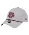 New Era Men'sâ Gray Texas A M Aggies Rope 39thirty Flex Hat In Gray