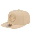 New Era Men's Beige Pittsburgh Steelers Color Pack A-frame 59fifty Fitted Hat In Neutral