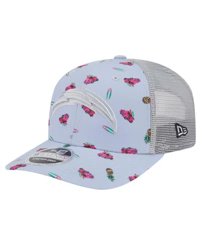 New Era Men'sâ Light Blue Los Angeles Chargers Adventure Surfboard 9seventy Adjustable Hat