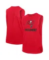 New Era Men'sâ Red Tampa Bay Buccaneers Leisure Collection Tank Top In Red