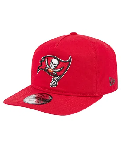 New Era Men'sâ Red Tampa Bay Buccaneers Team 19twenty Adjustable Hat In Brown