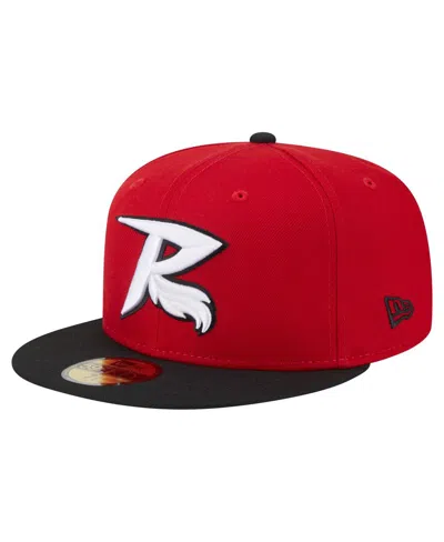 NEW ERA MEN'SÂ RED/BLACK RICHMOND FLYING SQUIRRELS AUTHENTIC COLLECTION 59FIFTY HAT