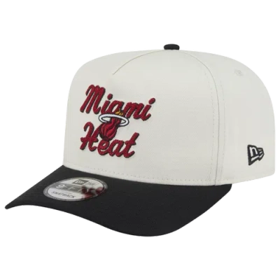 New Era Miami Heat  Heat 9fifty Af Chainstitch 25232 In White