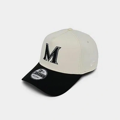 New Era Miami Marlins Mlb City Connect 9forty A-frame Snapback Hat In Neutral