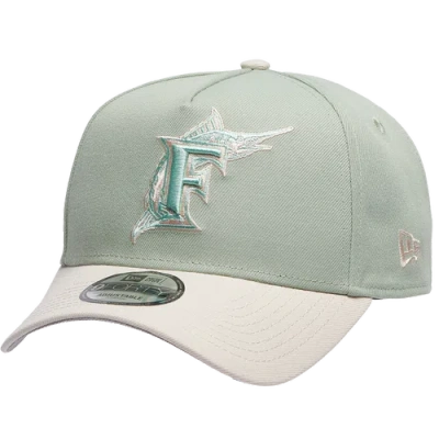 New Era Miami Marlins  Marlins 9forty A-frame Cap