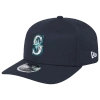 New Era Miami Marlins  Marlins Perf 970 Adjustable Cap In Navy/white